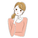 悩む乙女