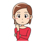 考える女性