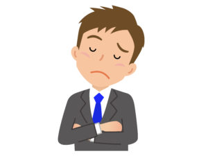 考える男性