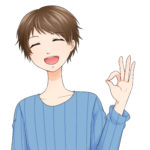 冗談を言う男性