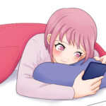 スマホで連絡
